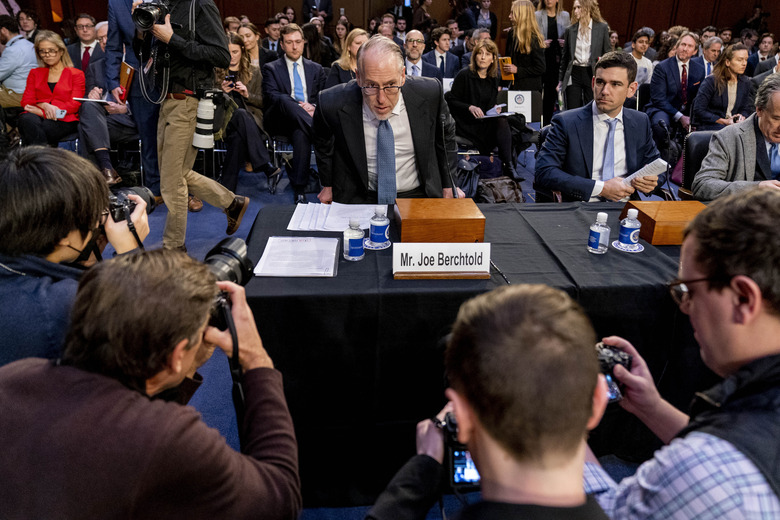 Live Nation president and CFO Joe Berchtold, testifying before Congress in January