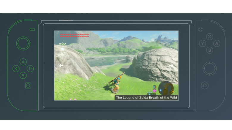 A screenshot from Yuzu's website, showing The Legend of Zelda: Breath of the Wild