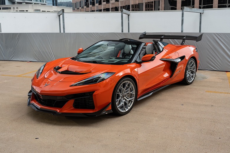 Corvette ZR1X is an American-made hybrid hypercar.