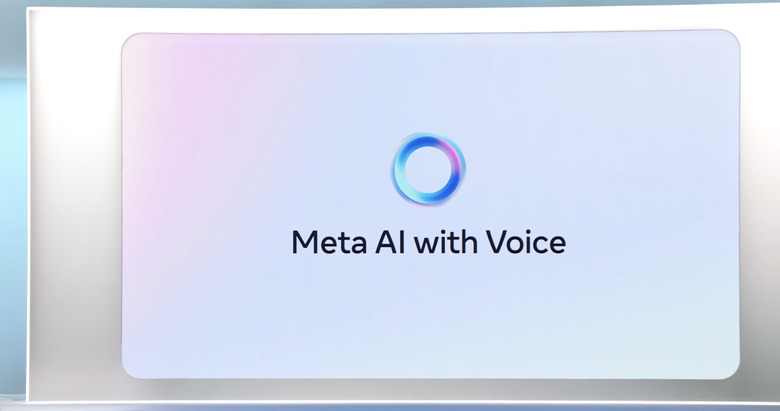 You can have voice conversations with Meta AI, rolling out today.