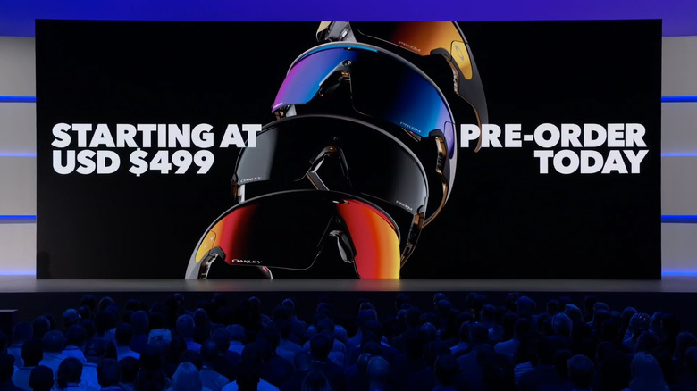 The Oakley Vanguards start at $499.