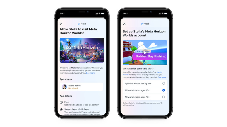 Meta Horizon Worlds for preteens