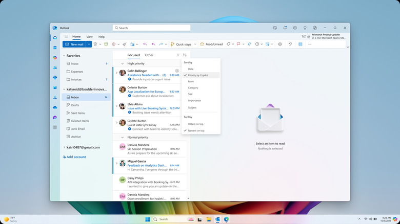 Outlook Prioritize my Inbox