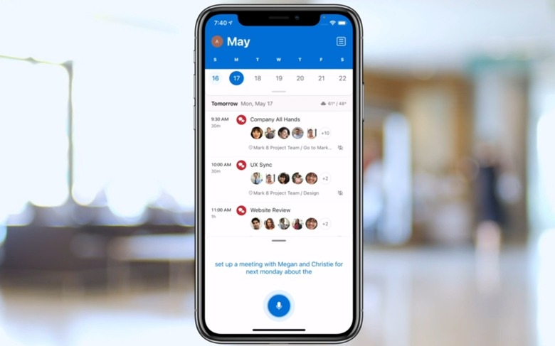 Cortana Microsoft Outlook