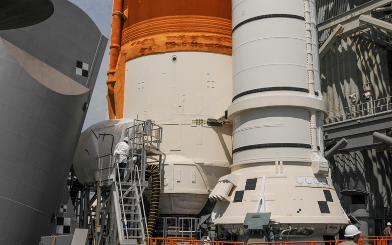 SLS rocket