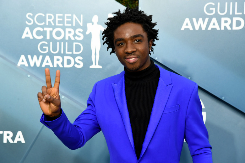 LOS ANGELES, CALIFORNIA - JANUARY 19: Caleb McLaughlin attends the 26th Annual Screen Actors Guild Awards at The Shrine Auditorium on January 19, 2020 in Los Angeles, California. (Photo by Jeff Kravitz/FilmMagic)