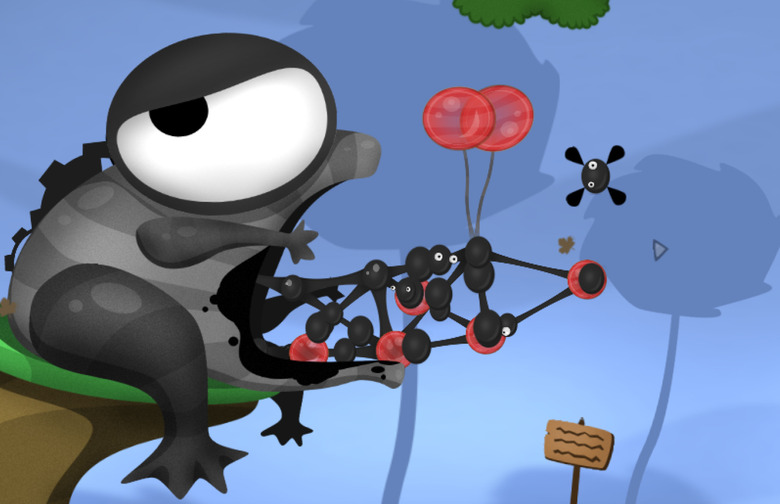 A screenshot of the remastered World of Goo for Netflix.