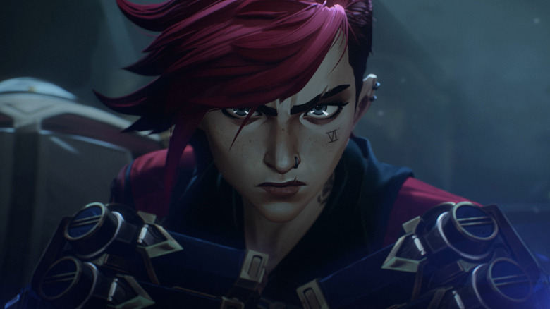 Vi in Netflix 'League of Legends' series 'Arcane'