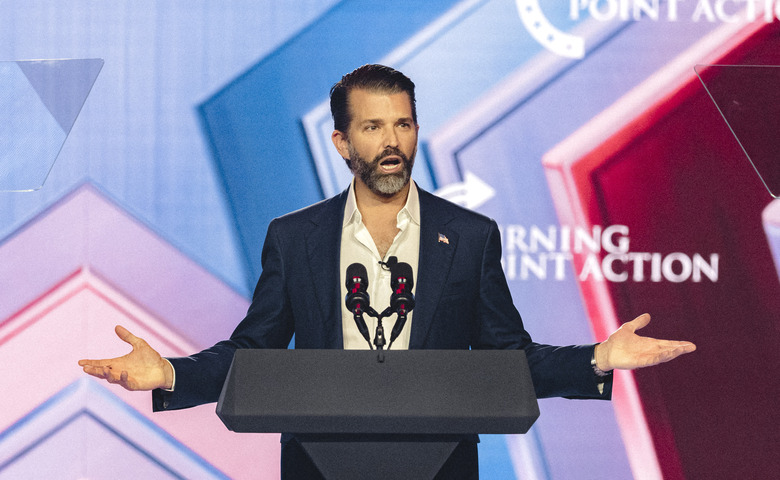 Donald Trump Jr. (Photo by Olivier Touron / AFP via Getty Images)