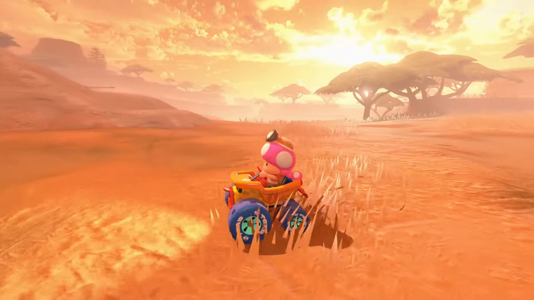 Mario Kart World offers an open-world approach, allowing you to leave the tracks.
