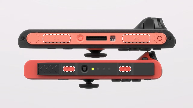 Larger SL and SR buttons.