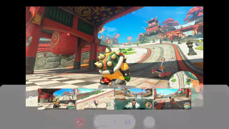 You can expand your screen or a friend's screen.