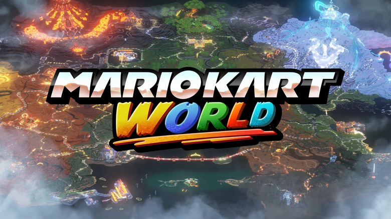 The new game is called Mario Kart World, a Switch 2 exclusive.
