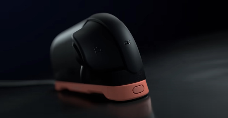 A Joy-Con sliding along like a mouse.