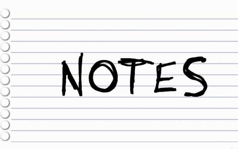 Switch Notes app 