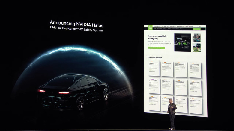 Huang is announcing NVIDIA Halos.