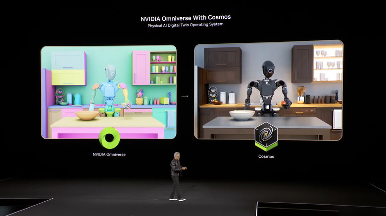 The NVIDIA Omniverse with Cosmos.