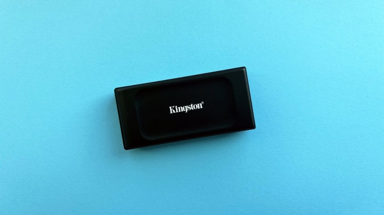 The Kingston XS1000 portable SSD.