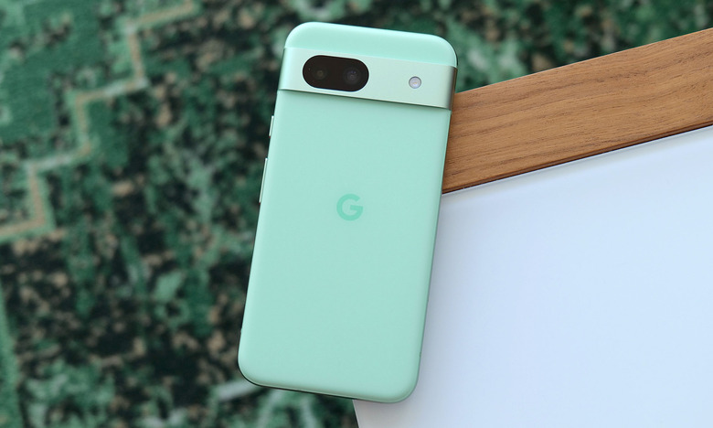 The Google Pixel 8a.