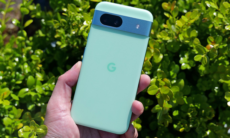 The Google Pixel 8a.