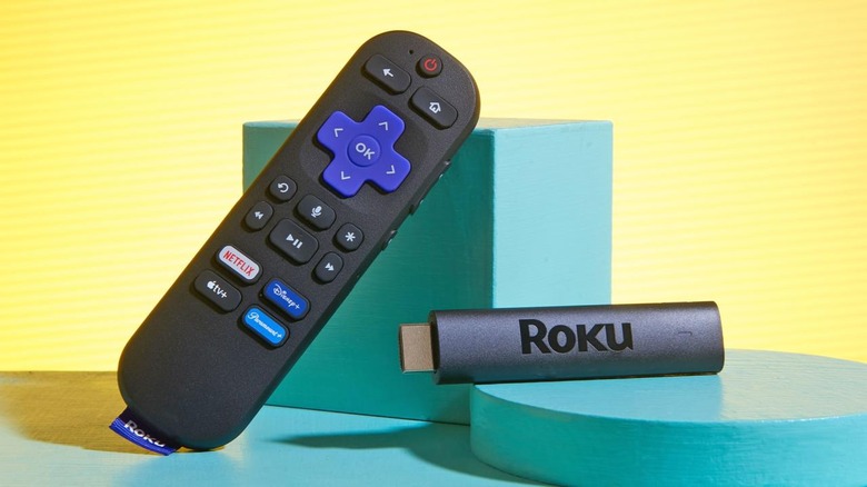 The Roku Streaming Stick 4K.