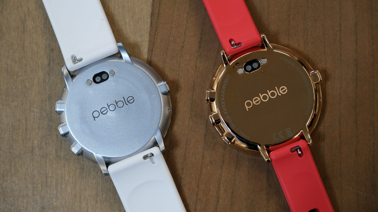 Image of the rear sides of the Pebble Round 2