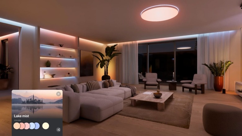 Philips Hue 'SpatialAware' feature harmonizes all the lights in a room