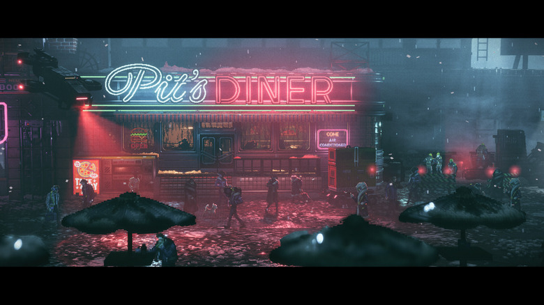 Gaming still from Replaced. 