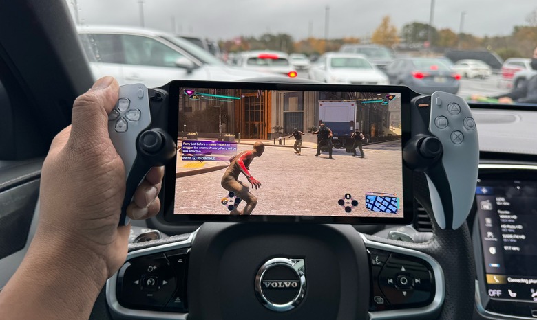 PlayStation Portal being tethered