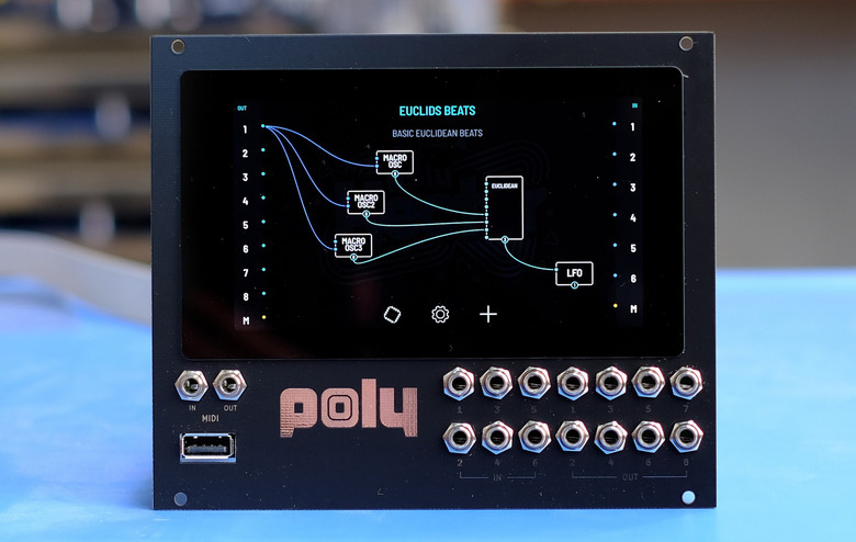 The Poly Effects modular synth.