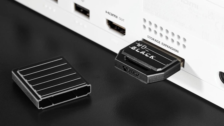 The WD Black C50 Storage Expansion Card for Xbox consoles.