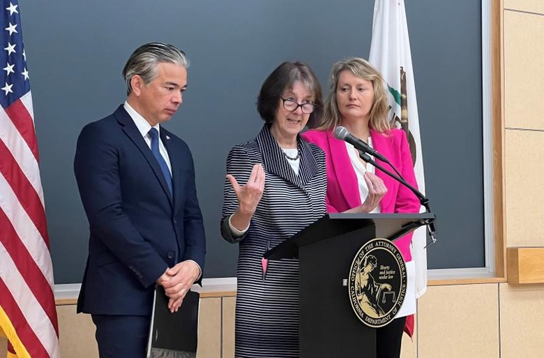 L to R: California AG Rob Bonta, State Senator Nancy Skinner and Assemblymember Buffy Wicks