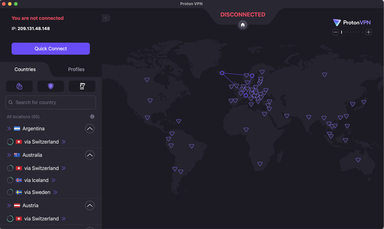 Secure Core servers add a second node to your VPN connection.