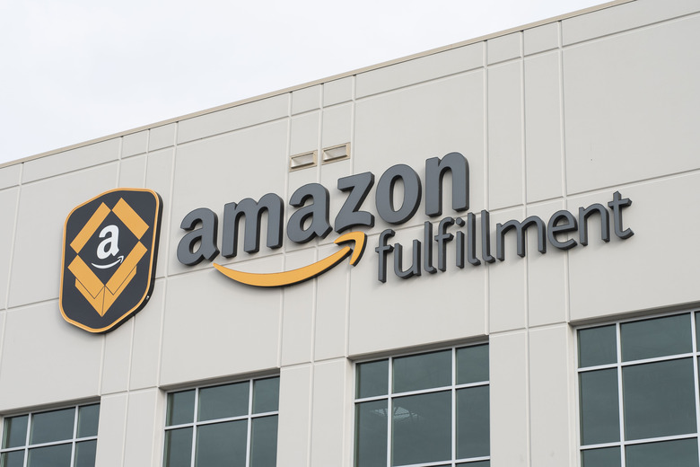 The Amazon Fulfillment Center is seen September 21, 2018 in Kent, Washington. (Photo by Grant HINDSLEY / AFP)        (Photo credit should read GRANT HINDSLEY/AFP via Getty Images)