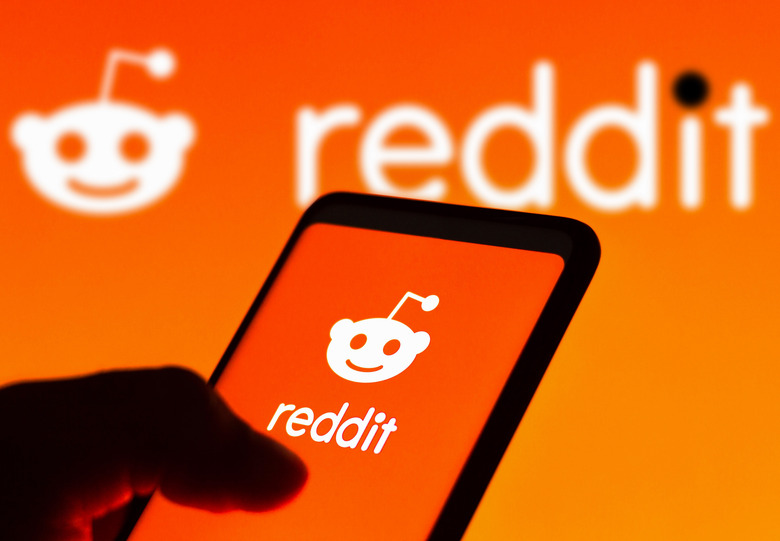 BRAZIL - 2021/12/20: In this photo illustration, the Reddit logo is seen displayed on a smartphone and in the background. (Photo Illustration by Rafael Henrique/SOPA Images/LightRocket via Getty Images)