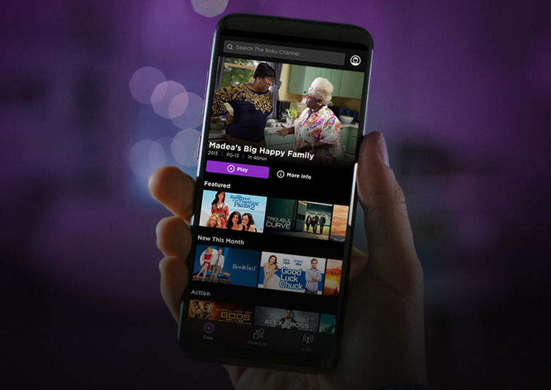 The Roku Channel is now available as a standalone Android and iOS app
