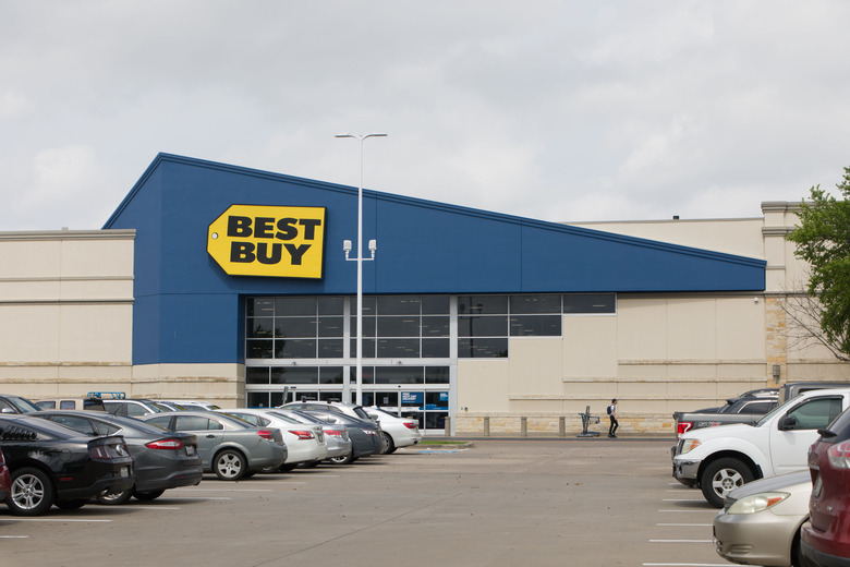 HOUSTON, March 19, 2020 -- A BestBuy store limits its store hours due to the spread of COVID-19 in Frisco, on the outskirts of Dallas, Texas, the United States on March 19, 2020. U.S. state of Texas Governor Greg Abbott on Thursday announced the shutdown of schools, restaurants, gyms and bars statewide to stop the spread of COVID-19. The order will be in effect until April 3, with an extension pending. (Photo by Dan Tian/Xinhua via Getty) (Xinhua/ via Getty Images)