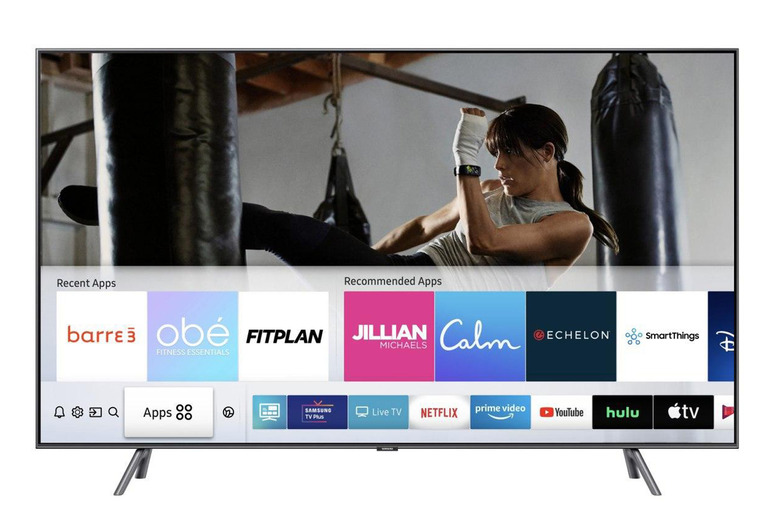 Fitness apps on Samsung TV