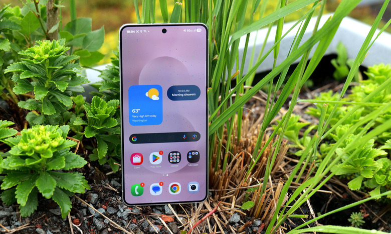 The Samsung Galaxy S25 Edge.