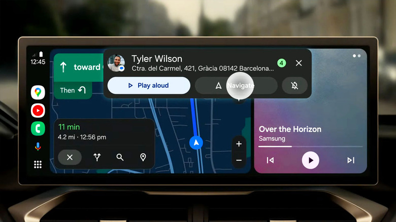 Android Auto from Samsung Galaxy Unpacked