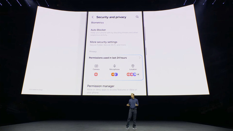 Samsung security settings
