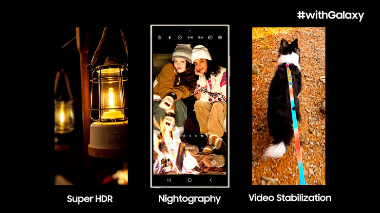 Samsung camera features