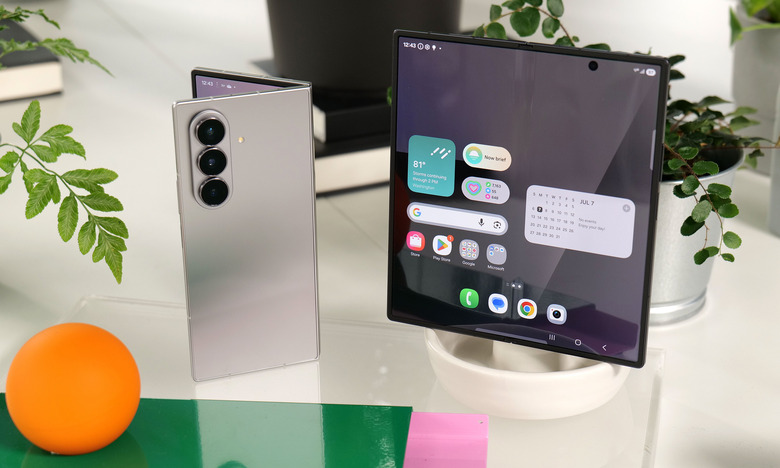 The Samsung Galaxy Z Fold 7 features a massive design revamp including a larger 8-inch flexible display.