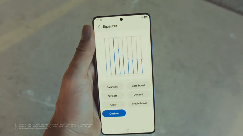 You can customize the bass and tone you hear on the Galaxy Buds4 Pro.