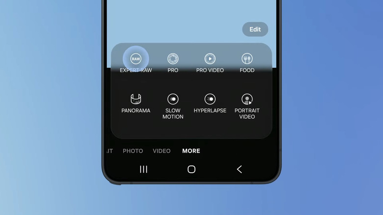 Ocean Mode will be available via Expert Raw in photos.
