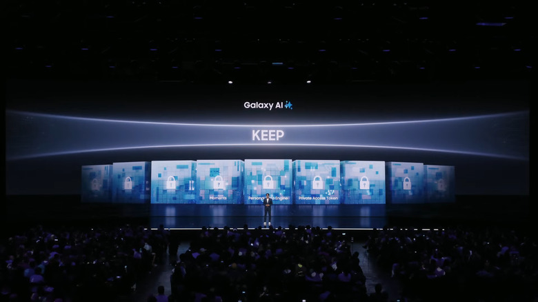 KEEP is Samsung's newest security software that protects your personal data on your phone.