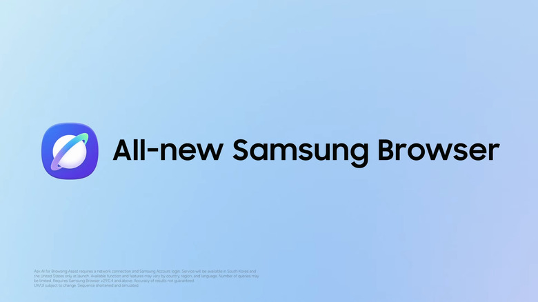 The Samsung Browser is partnering with Perplexity.