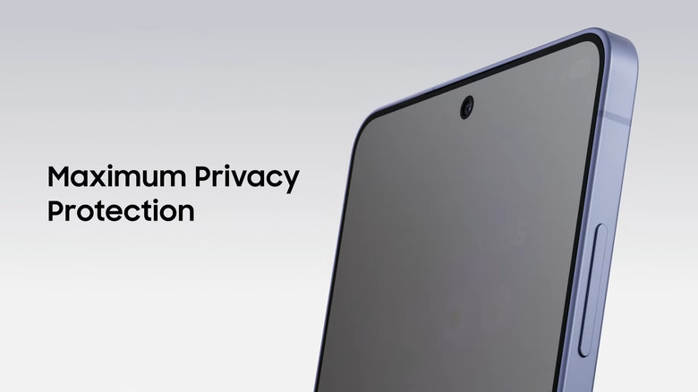 Here's another look at the Privacy Display.