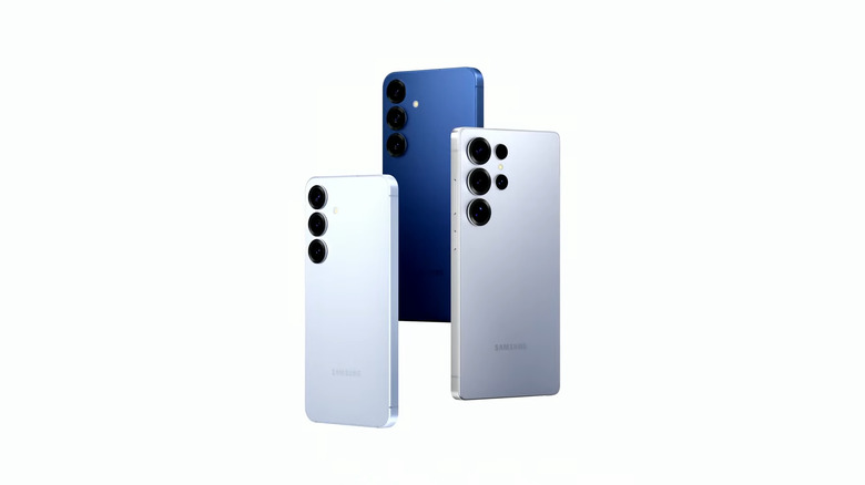 New Galaxy S25 series.