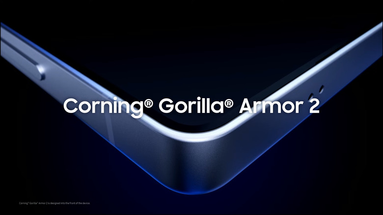 The Galaxy S25 series comes equipped with Corning Gorilla Armor 2.